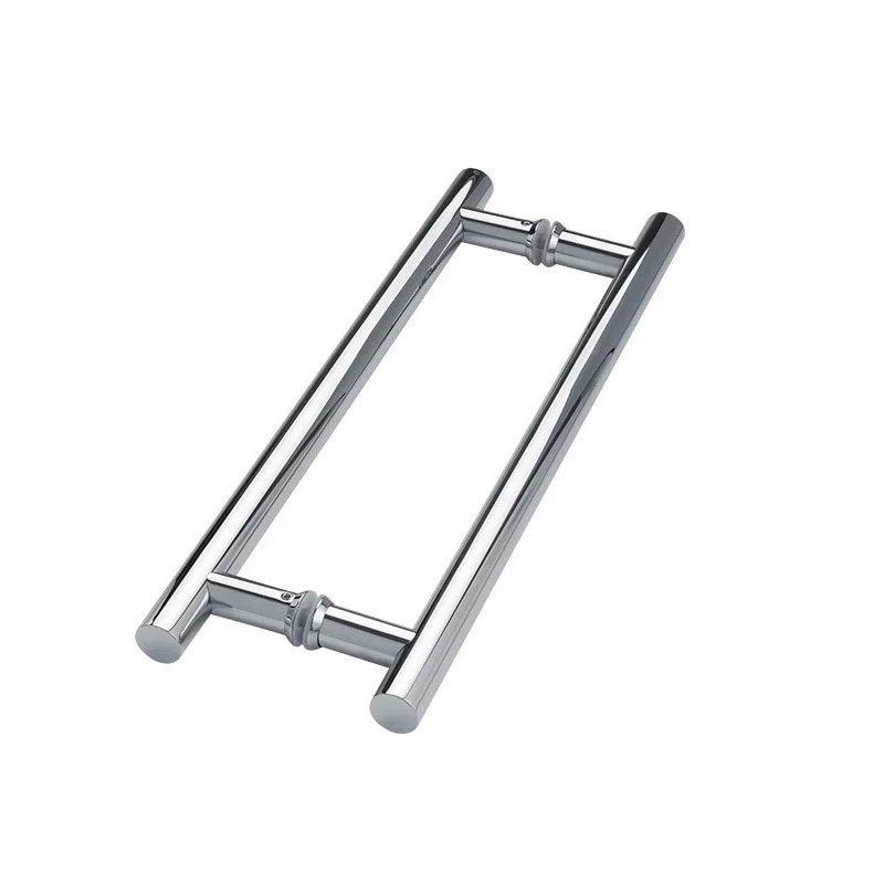 best selling glass door handle shower room bathroom door handle stainless steel handle