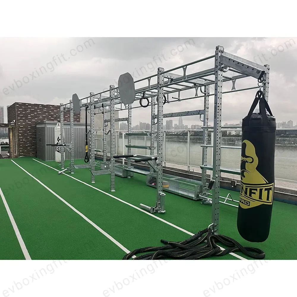 Outdoor Sport Gym Fitness Equipment Park Exercise Sets CrossFit Rack Rig