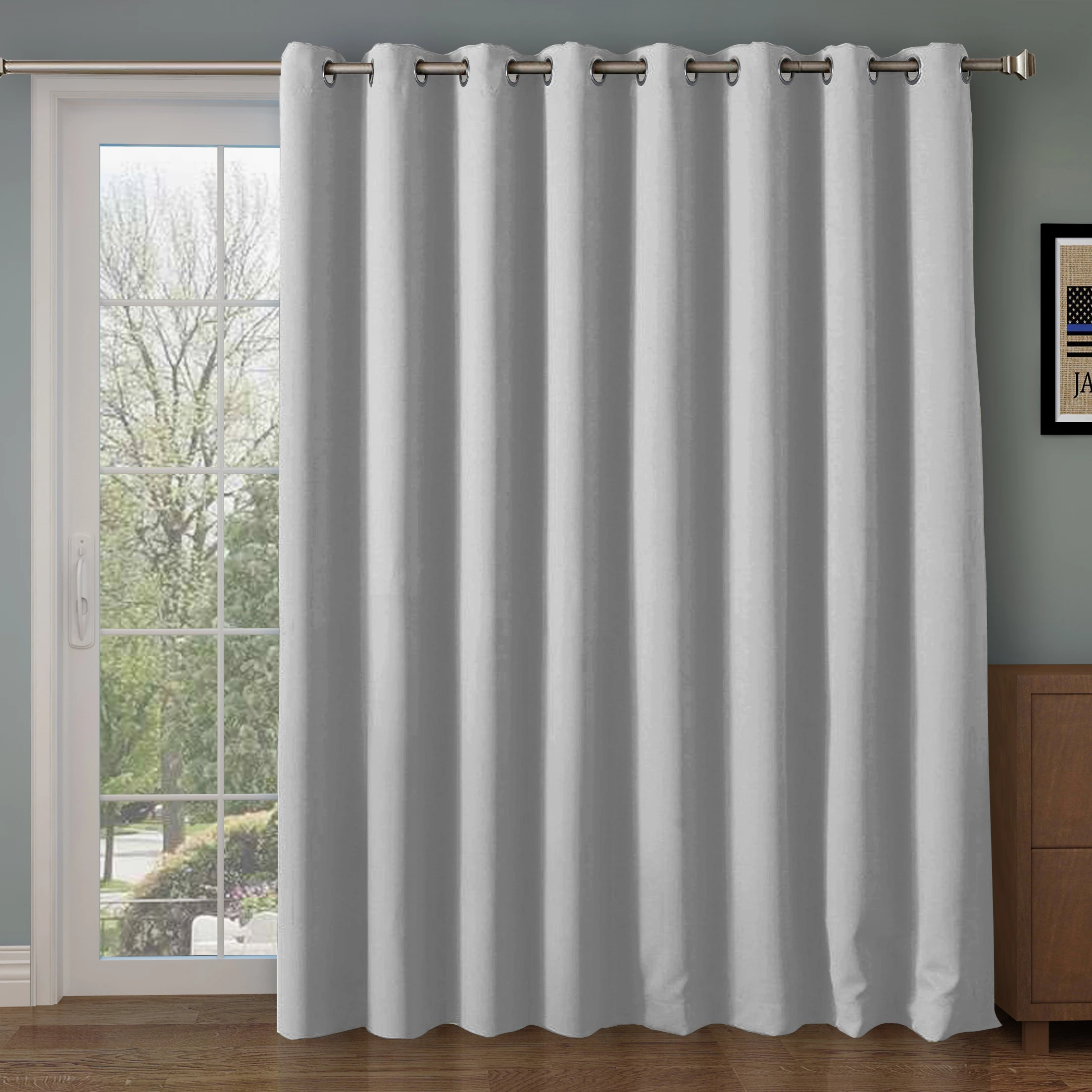 Hot Sale custom Various color 100% Polyester Blackout Curtains & drapes for Home Bedroom