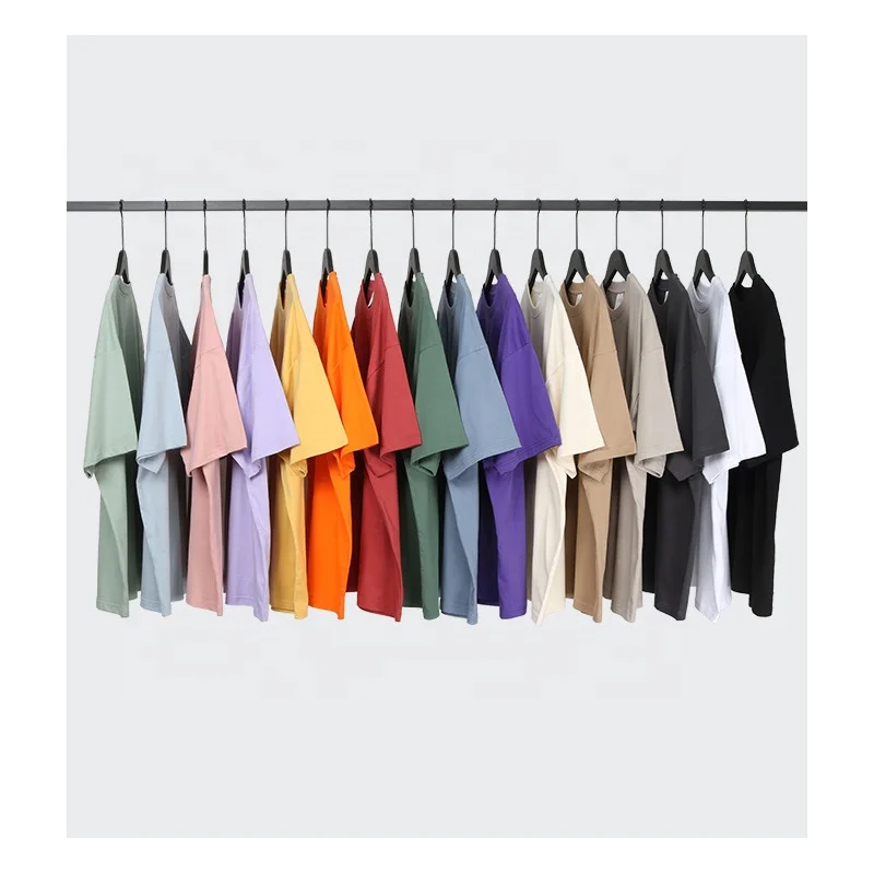 
Superior Quality Unisex Casual T Shirt Manufacture Blank Oversized Tshirt 