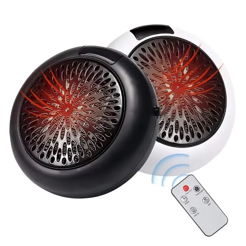 Hot sell Mini Home Office Electric Heater Wall-Mounted Desktop-Circular Hot Air PTC Heating Car Household Car Gifts Manufacturer