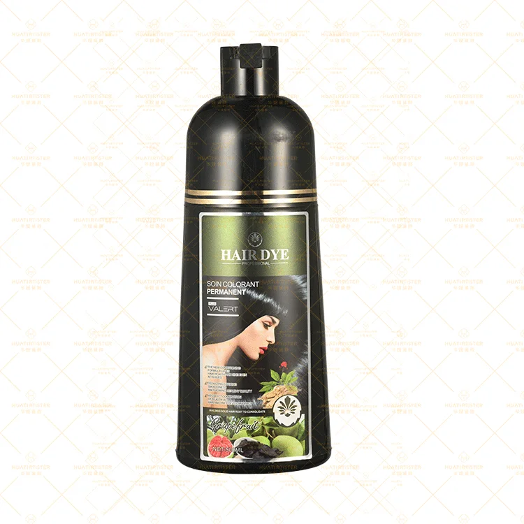 Huati Sifuli Dle 500ml 3 in 1 hair color cream Ammonia-free hair dye product hot sale hair color shampoo