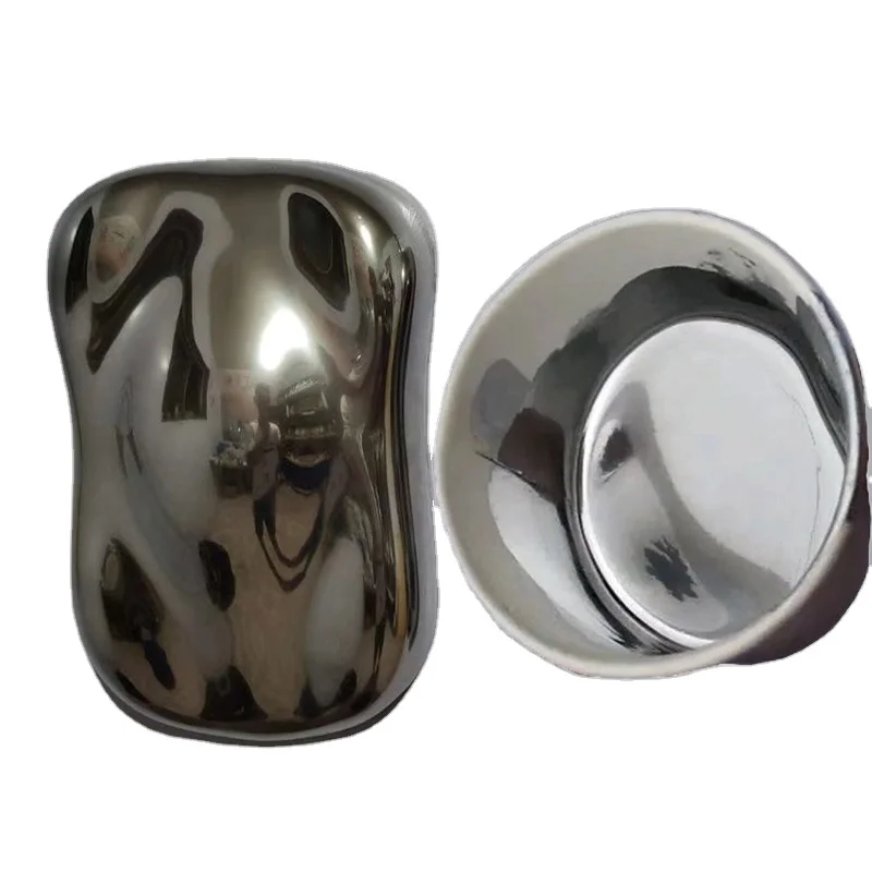 
High gloss black chrome effect metallic pigment liquid form VMP pigment mirror effect paint 