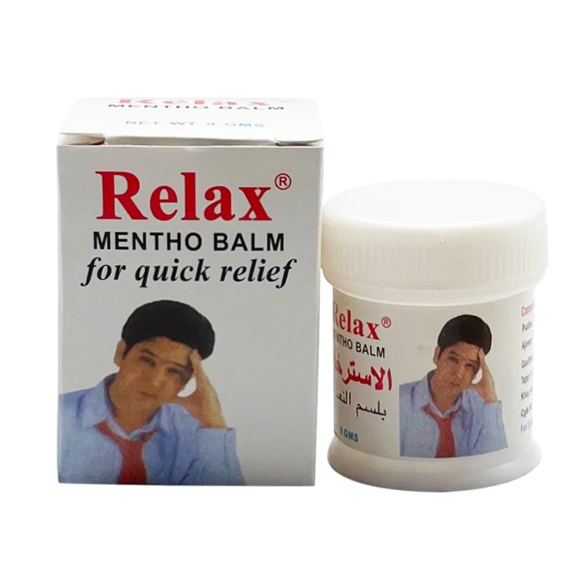 Relaxing Menthol Balm Anti-Mosquito Cooling Oil Ointment For Sprains Joint Pain Headache Dizziness Anti-itching Cream
