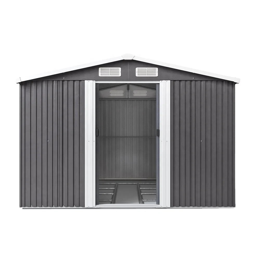 Водонепроницаемые садовые металлические инструменты для хранения на открытом воздухе