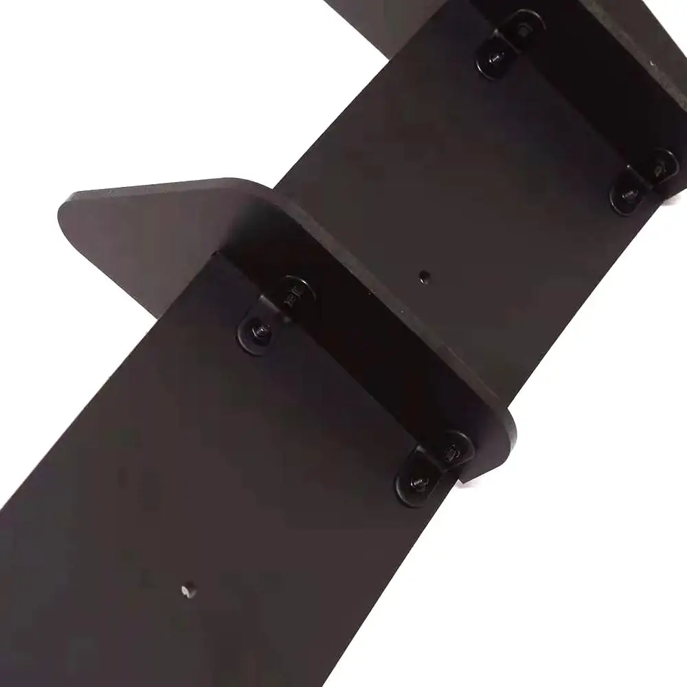 For VW Golf 7.5 MK 7.5 GTI 18-19 Matt Black Acrylic Rear Bumper Diffuser Lip Body kits