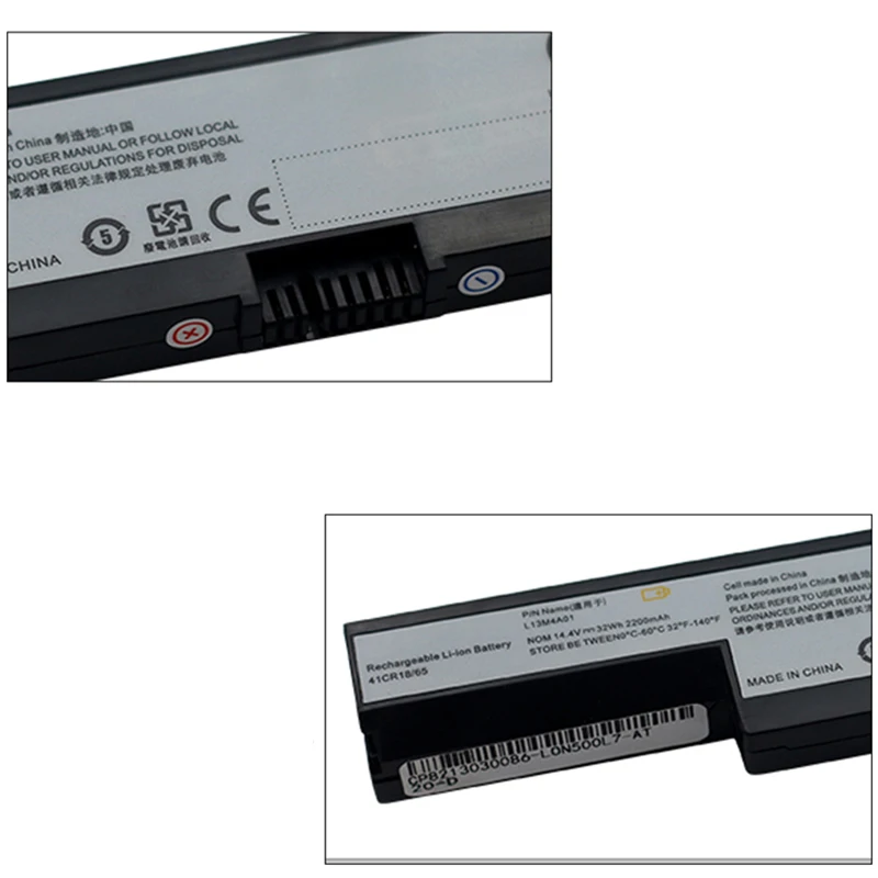 B40 Laptop Battery for Lenovo Zhaoyang N40 B50 N50-30-45 E40 E51 E41-70-80-70M-30-35-45 L13M4A01 L12M4E55 g550s