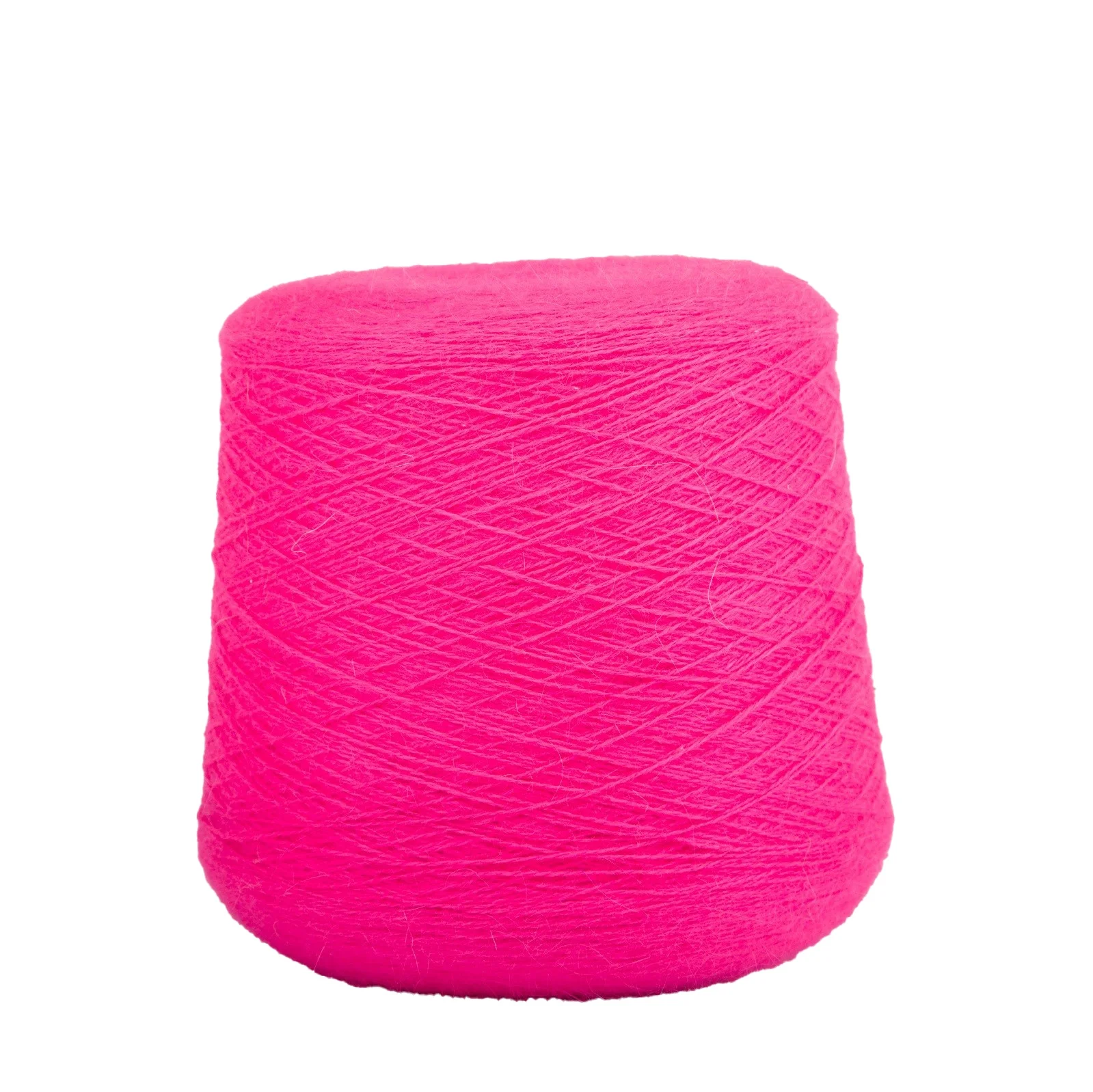 Colorful design rabbit fluffy long hair 40% nylon 60% angora winter blended yarn for knitting and weaving