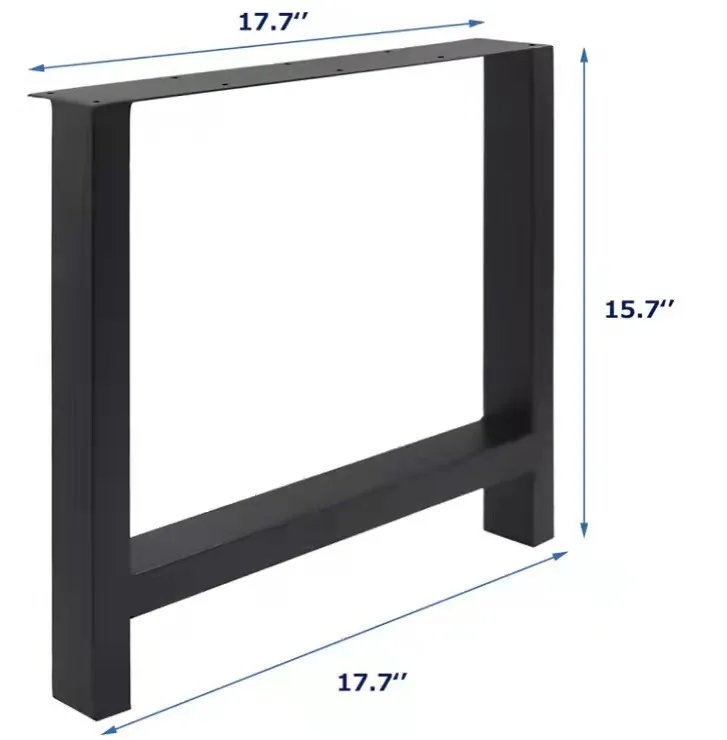 Luxury Metal Table Leg Furniture Leg Modern Table Base Steel Dining Table Metal Frame Leg Frame