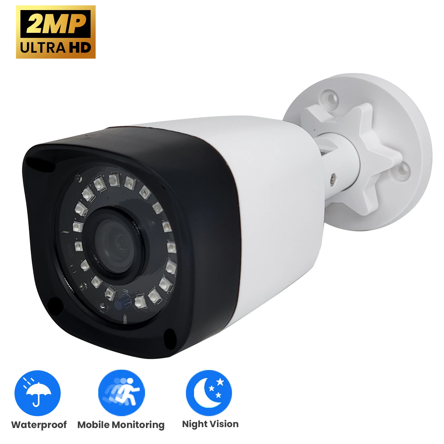 Hongnaer Shenzhen Cheap prices 2MP CCTV Bullet Cameras Waterproof camera module CCTV surveillance Security ahd Camera