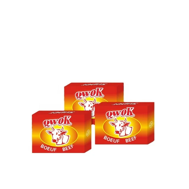 HALAL natural 5g beef bouillon cube soup cube stock seasoning cube for cooking