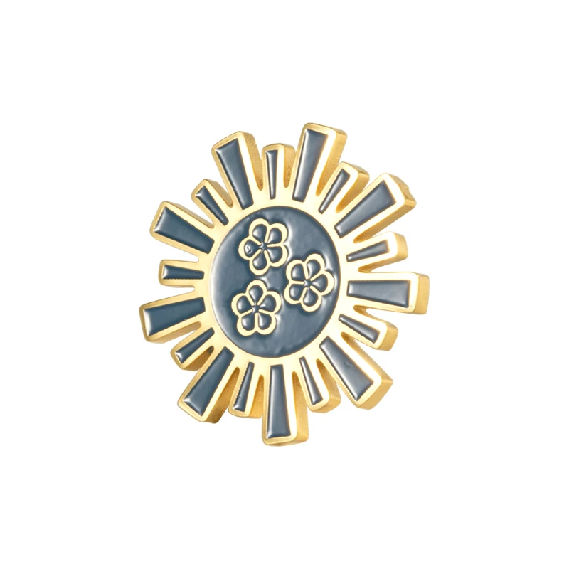 
Enamel Lapel Pin Wholesale Metal for Woman Gift Silver Gold Folk GIFTS Collectible Customized 