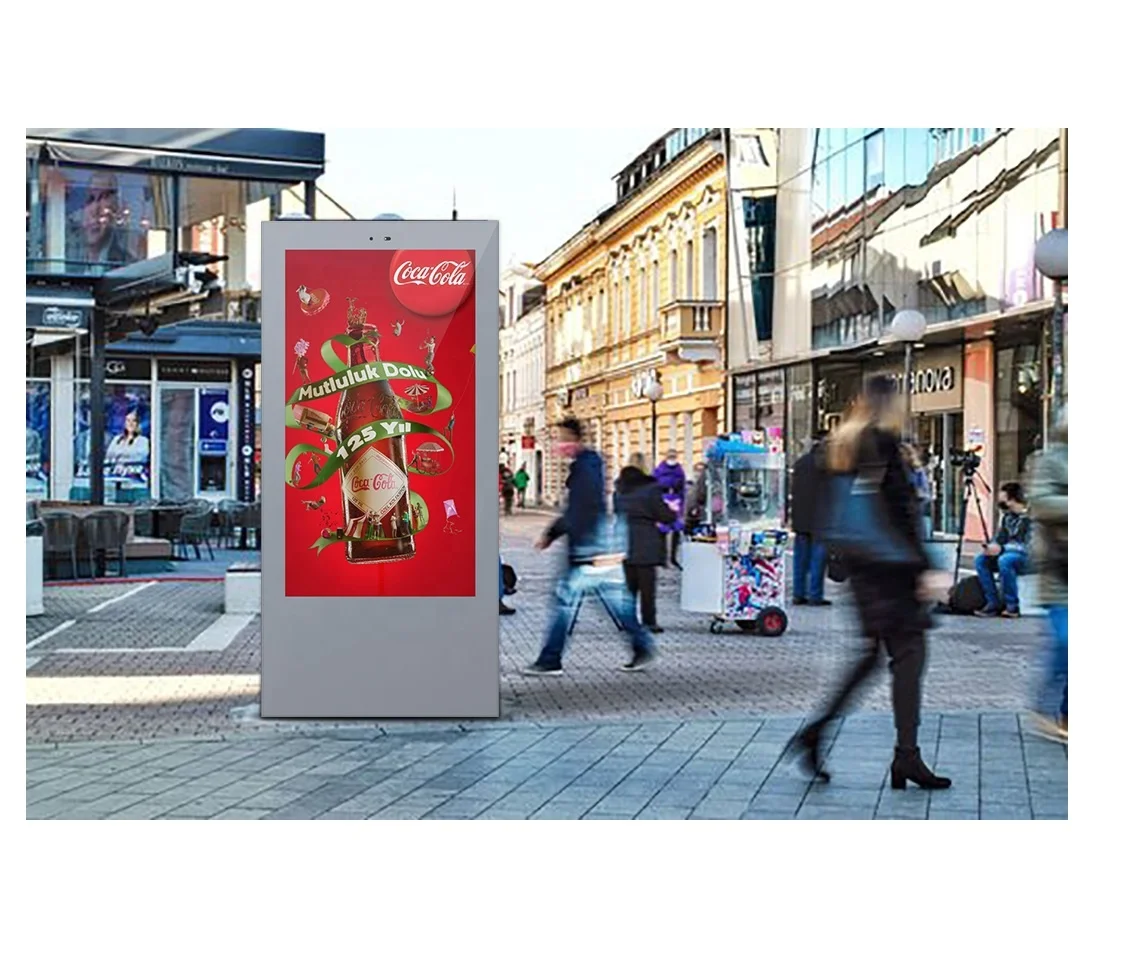 Weatherproof lcd digital signage display billboard outdoor advertising LCD video display