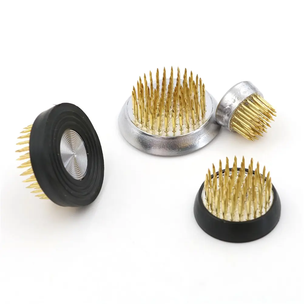 Free Ship 4 size Japanese Flower Holder Frog Art Fixed Tools Flower Arrangement Insert Base Ishizaki Kenzans Pin Art Fixed Tools