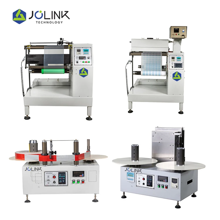 Rewinding Machine with Cutting Function and Control Panel