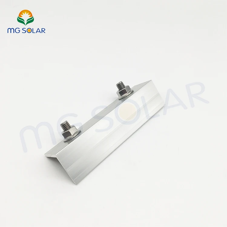 Solar System Rail Connector Aluminum Splice for Roof Rail Mount Connector Series