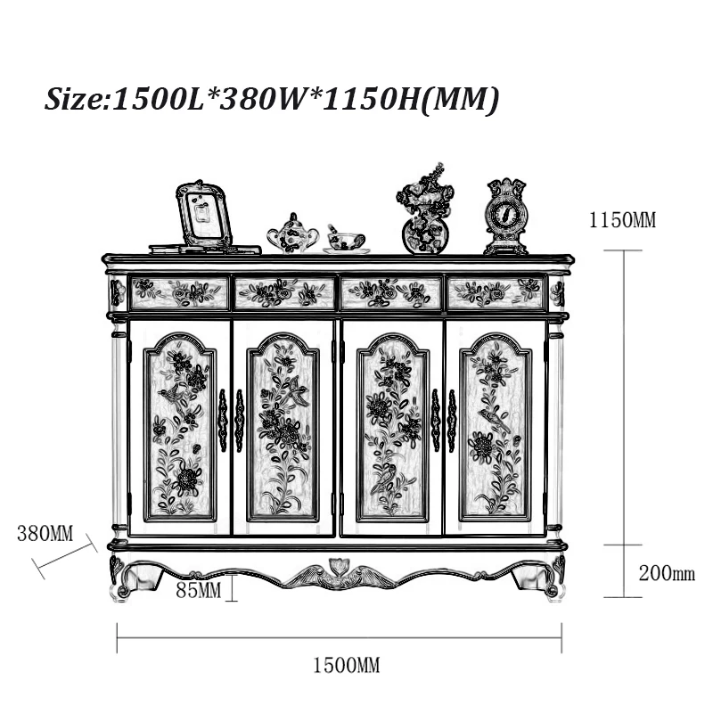 Professional American Modern MDF Shoe Storage Cabinet Luxury Wooden Entrance for Home Villa Hotel Laundry Basement Entry Room