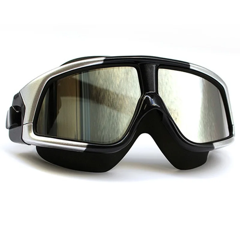 Popular anti fog  large frame swimming goggles outdoor summer sports swim goggles