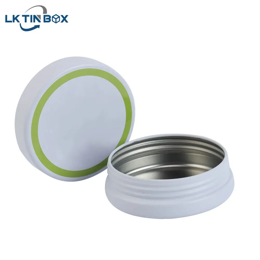 Custom Airtight Child Resistant Safe Lock Childproof Tin Box Mini Circular Box Metal Containers Can Packaging