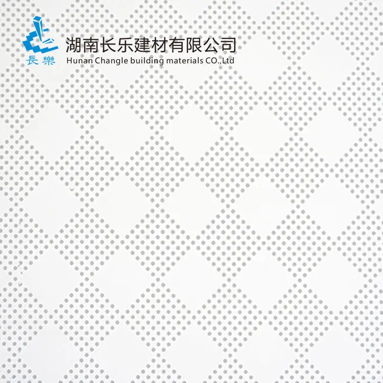 Wholesale Fireproof Clip-in Suspended Ceiling Perforated Calcium Silicate Board Non-Asbestos Board