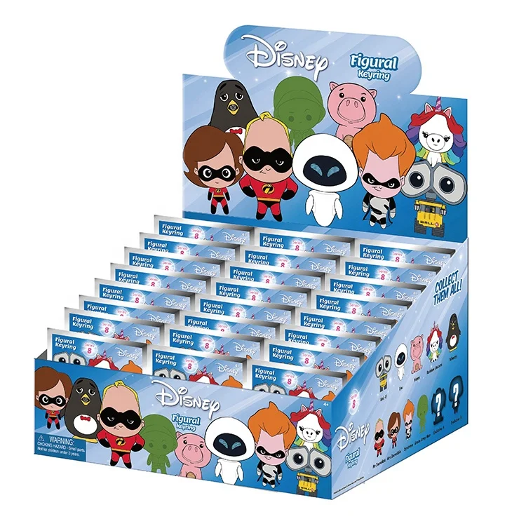  PLASTIC ANIMATION TOYS HOME FURNISHING 3D MOVIE CARTOON CHARACTER IMAGE DISNEY PIXAR S8 CLIP BAG KEYCHAIN WITHOUT ROYALTY