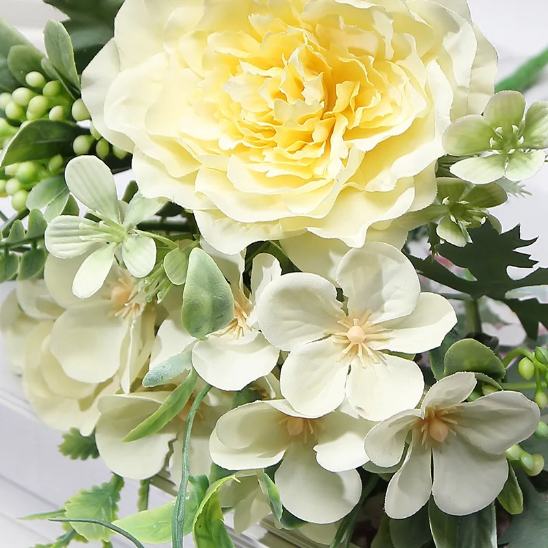 High quality artificial Small rose bouquet wedding home party decorative flowers
