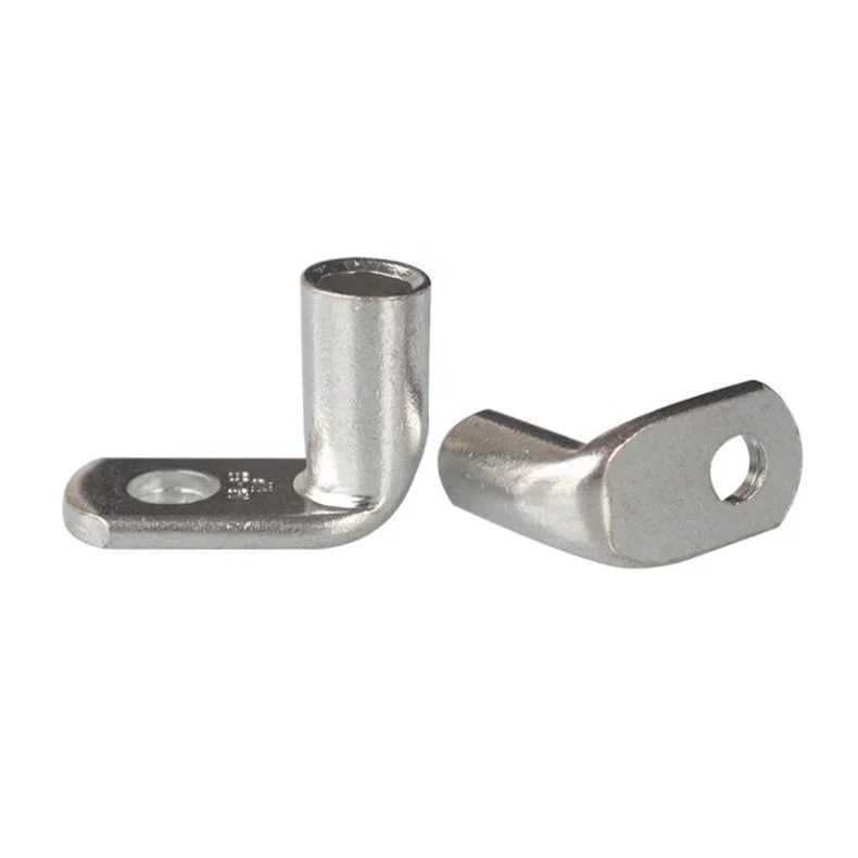 90 Degree Terminal/ 90 Degree Cable Lugs /90 Degree Angle Battery End Terminal Tinned Copper Cable Lugs