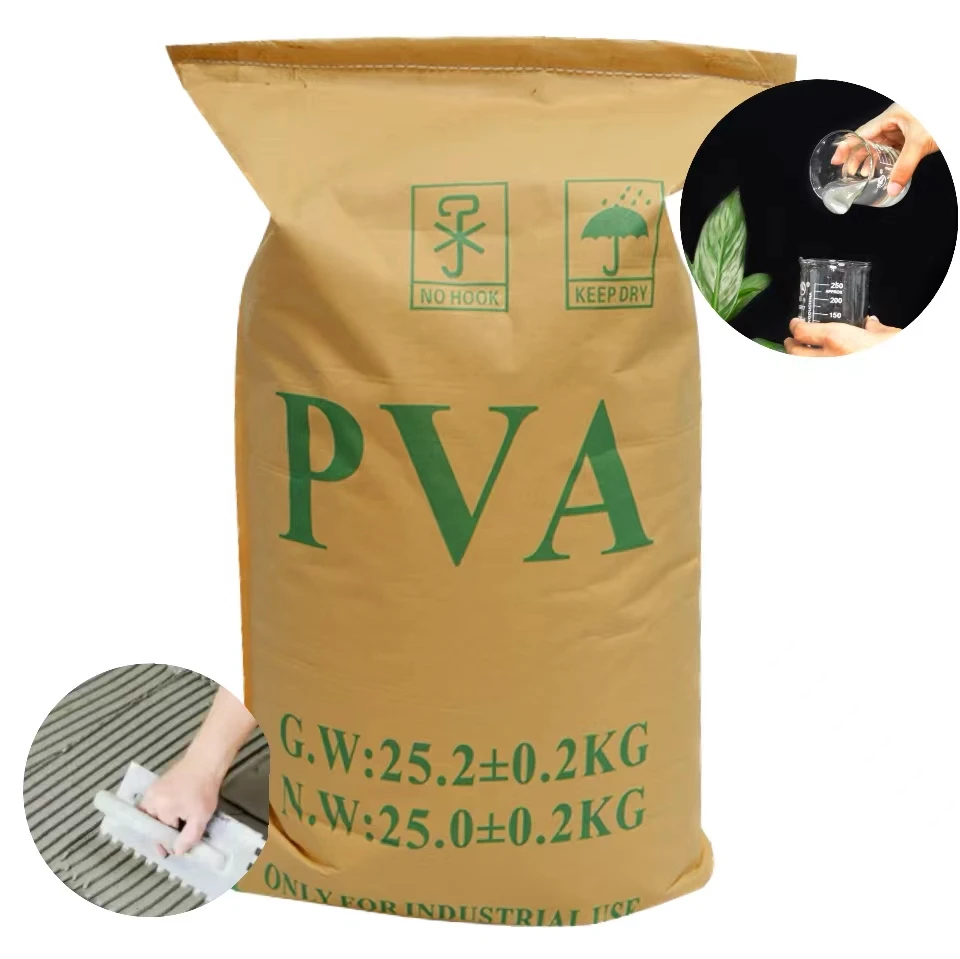 Glue Powder New Arrival Polyvinyl Alcohol Pva 24-88 White Powder Pure Industrial Grade Building Coating Wholesale Alcohol 1 Ton