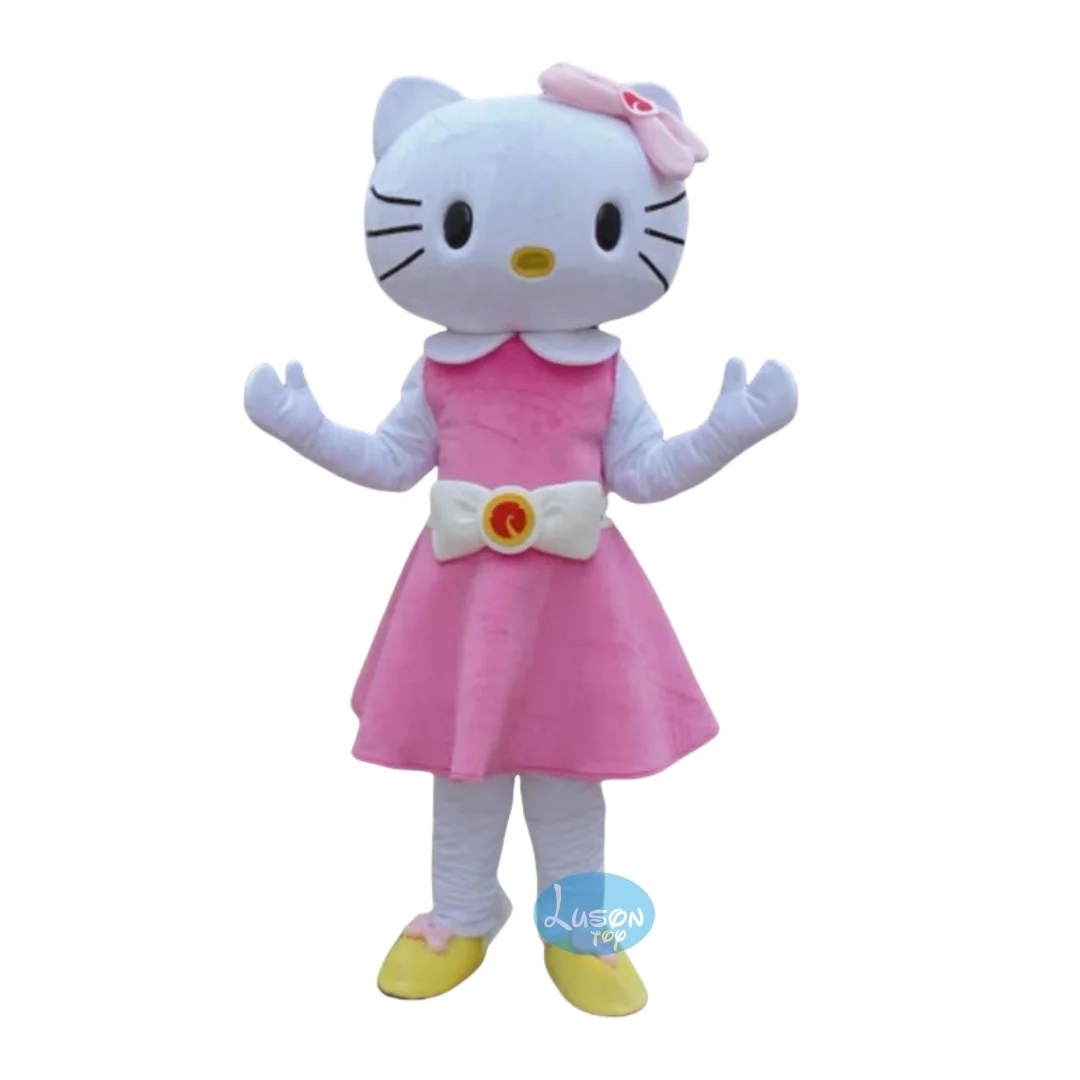 Customized Cute Hello Kitty Items Party Event Adult Mascot Costume For Sale