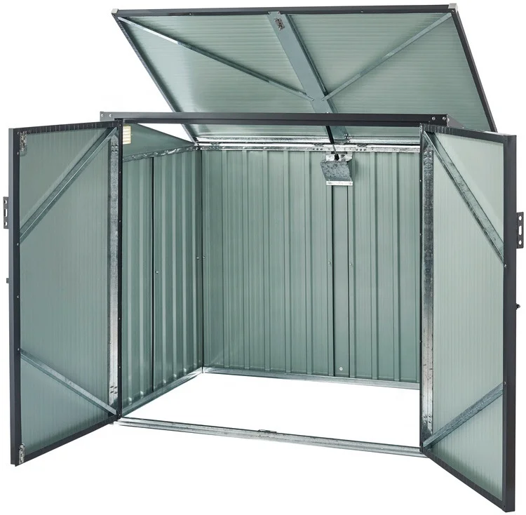 metal bike shed