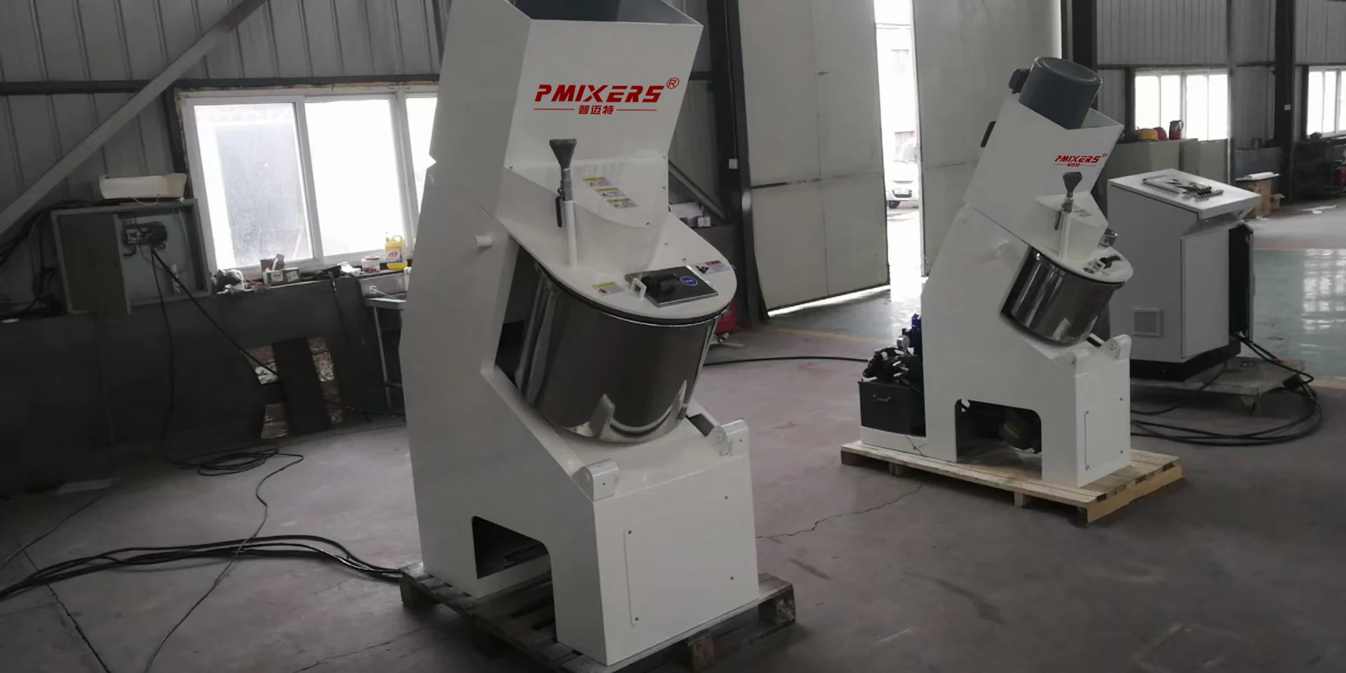 High efficiency tilted high speed  intensive mixer 1000 liters