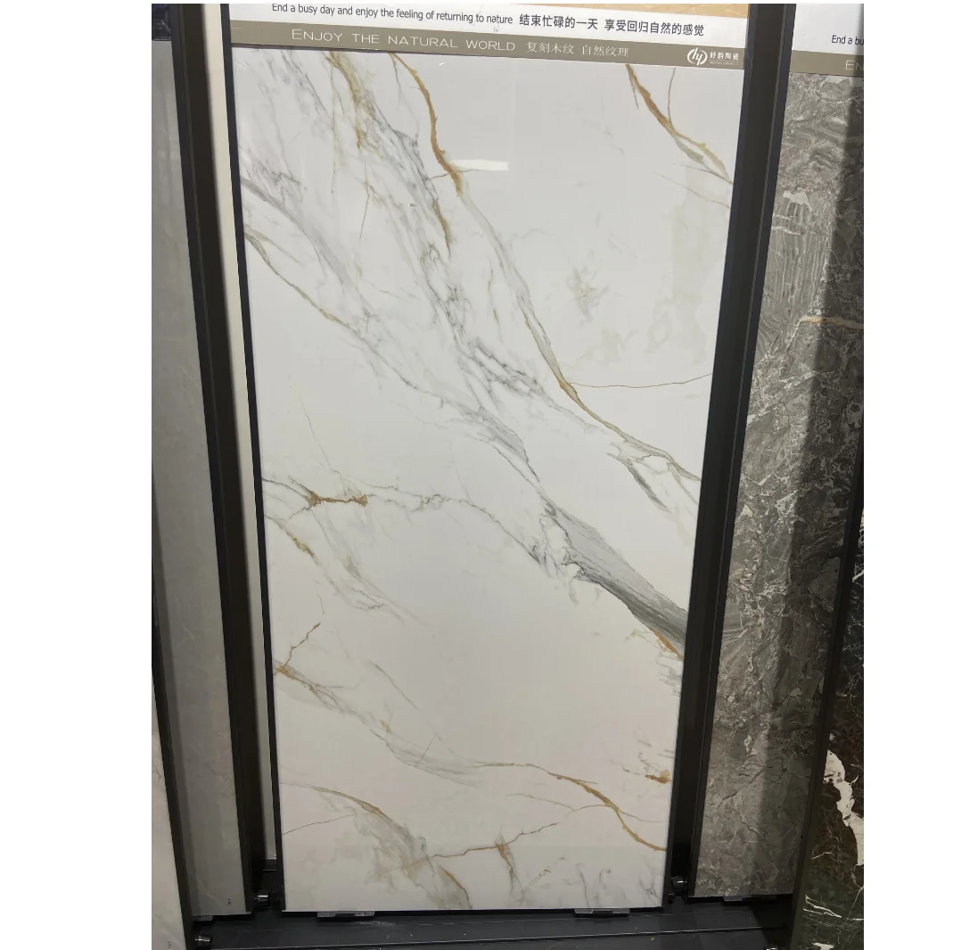 60x120cm porcelain ceramic spanish gold glazed marble slabs vertrified tiles for wall and floor