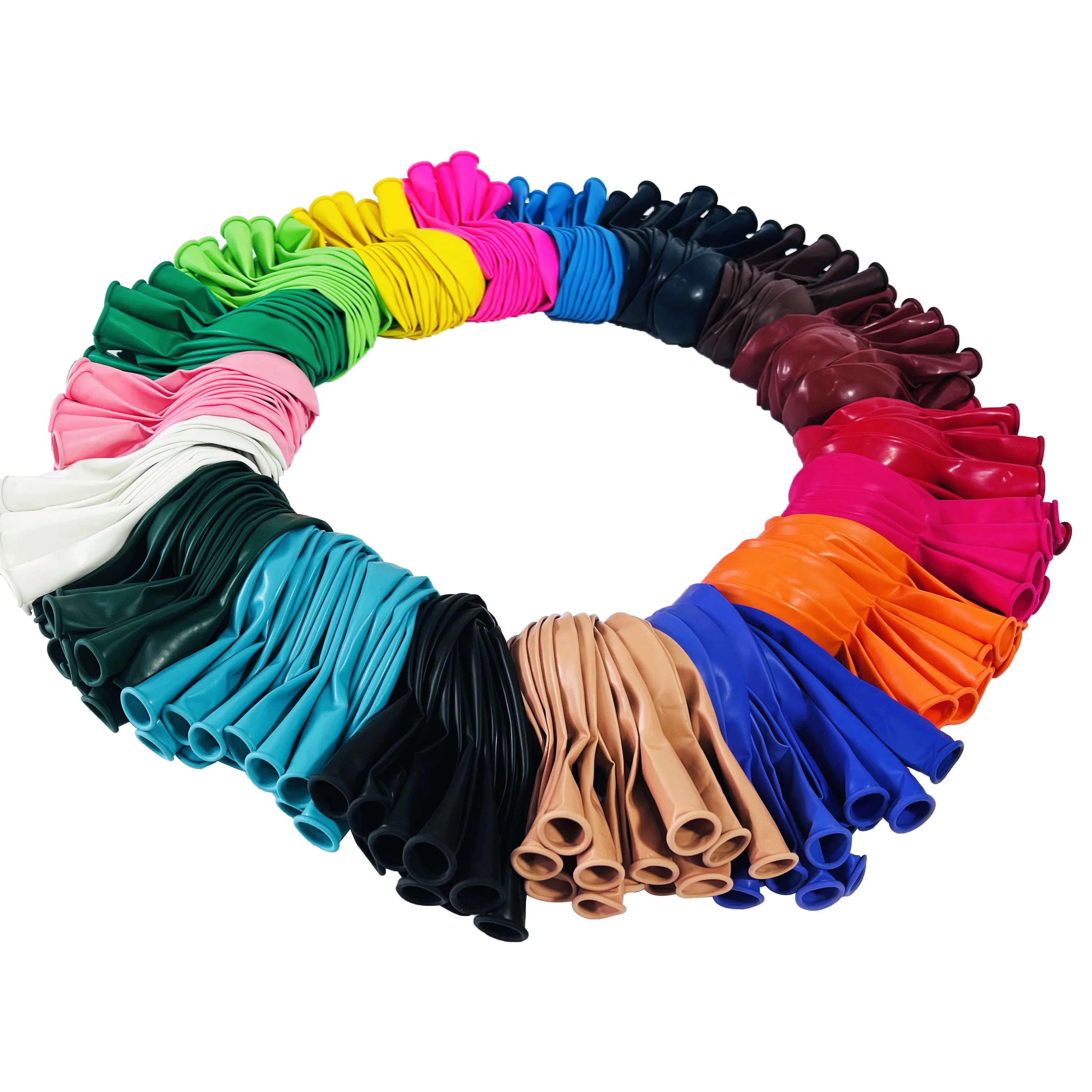 Pastel Rainbow Macaron Latex Balloons Assorted Color 12 Inches Balloons Colorful balloon