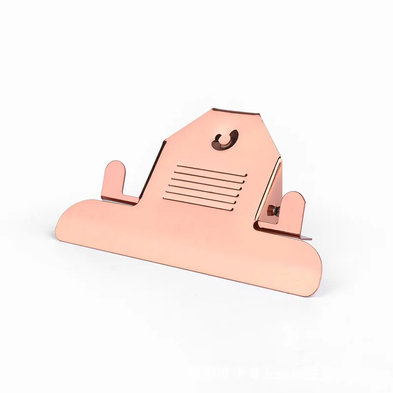 Factory shipment High Quality Bright Nickel Metal Butterfly Jumbo Clip for Clipboard File Folder Accessories