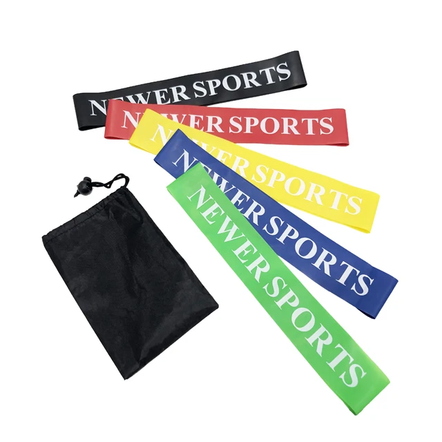 
Wholesale eco bulk gym equipment fitness exercise large bodybuilding printed pull up latex elastic resistance band set 