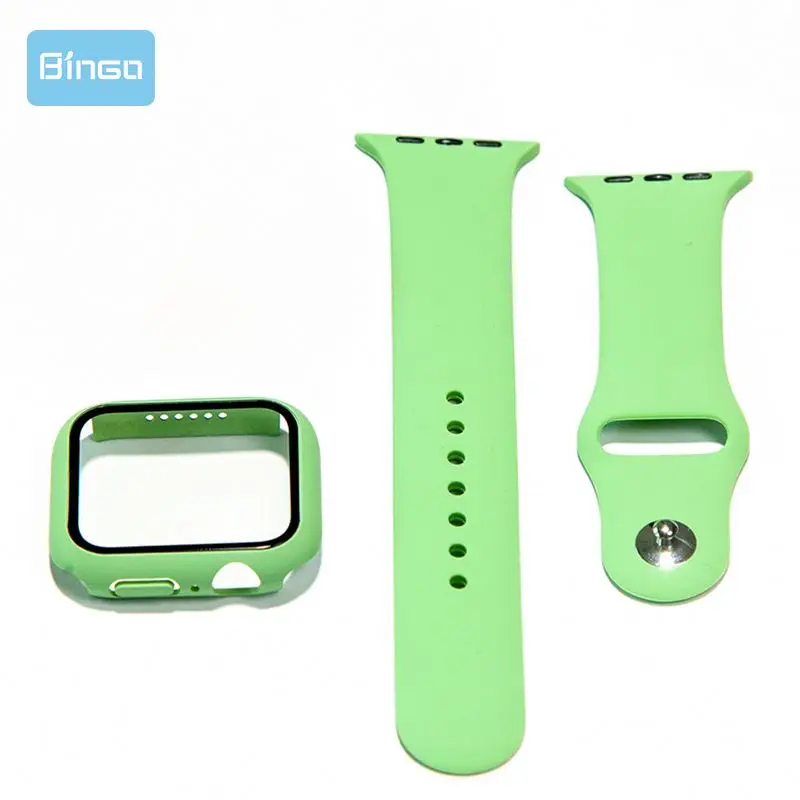  Ремешок для часов Apple watch Band 38 40 42 44 мм надежный защитный браслет Iwatch Лидер продаж