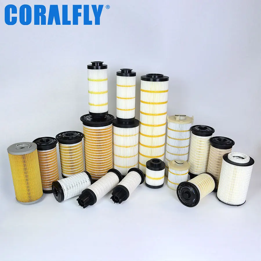 Excavator Diesel Engine Fuel Filter Element P550529 P550057 P557440 P550625 For Donaldson Brand Spin On Filters