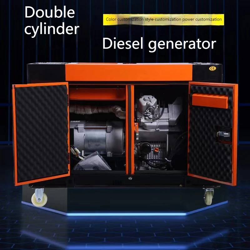 silent  diesel generator inverter 6 3.5kva 6kva 8kw 10kva 7kva diesel generators for home silent diesel generator 2 cylinder