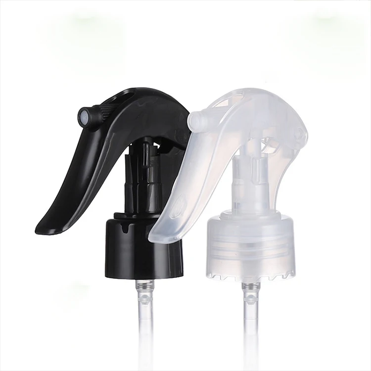In Stock 24/410 Luxury  PP Chemical Clear Transparent Trigger Sprayer Head