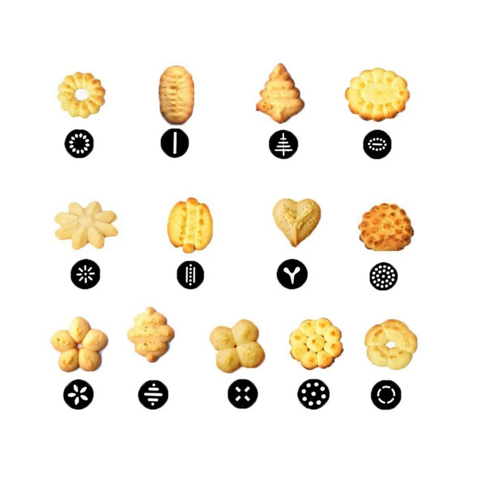 Dessert Decorating Syringe Set, Cupcake Frosting Filling Injector with 8 Icing Nozzles and 13 Cream Scrapers, Cake Decorating To