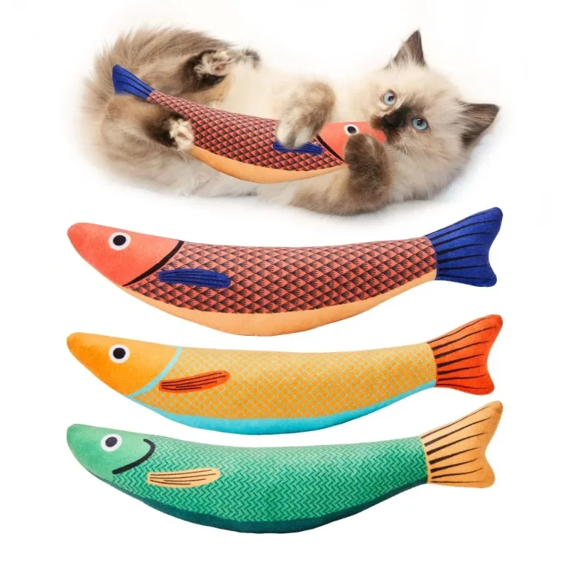Durable and Sustainable Cloth nip Toys Soft Sound Interactive Kicker for Indoor Kitten Exercise Products