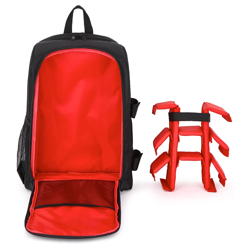 New design black canvas multifunction dslr camera backpack bag