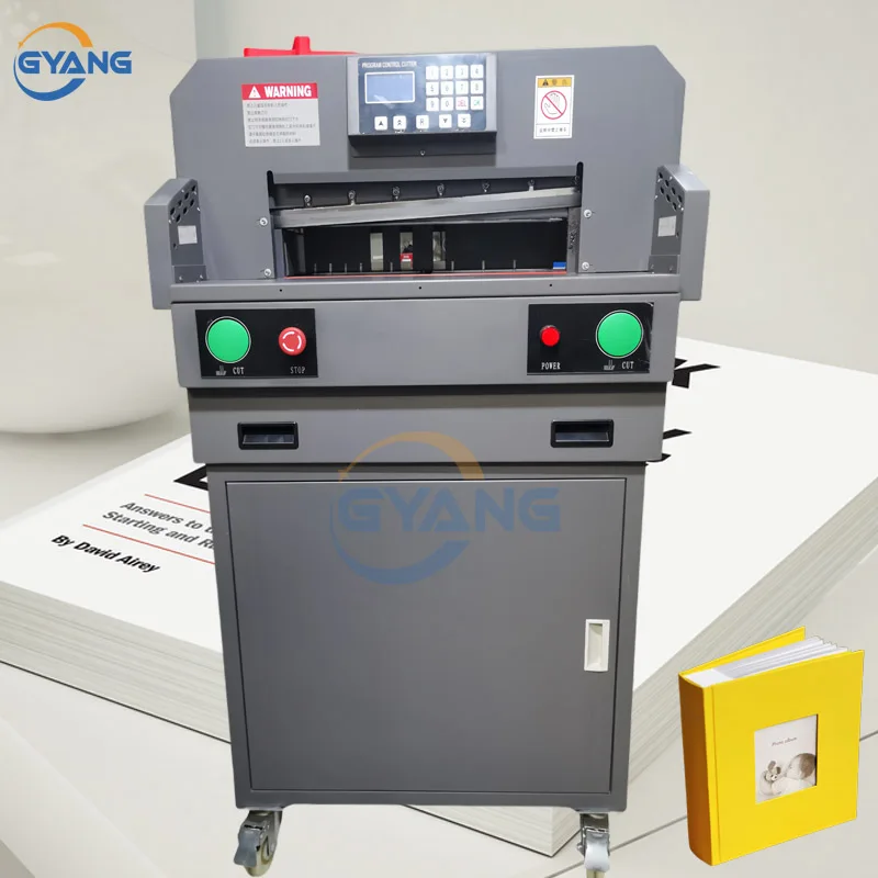 Factory Price Electric Mute Office Use Guillotine Auto Paper Cutter With 7 Inch Touch Screen