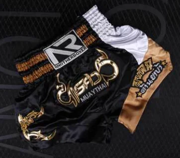 Custom 100 Polyester Elastic Fight Shorts Wholesale Muay Thai Boxing Short Martial Arts