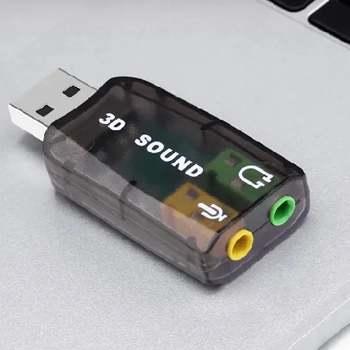 Factory price  5.1 USB external SOUND card independent SOUND card SOUND Card CM108 For laptop  Computer