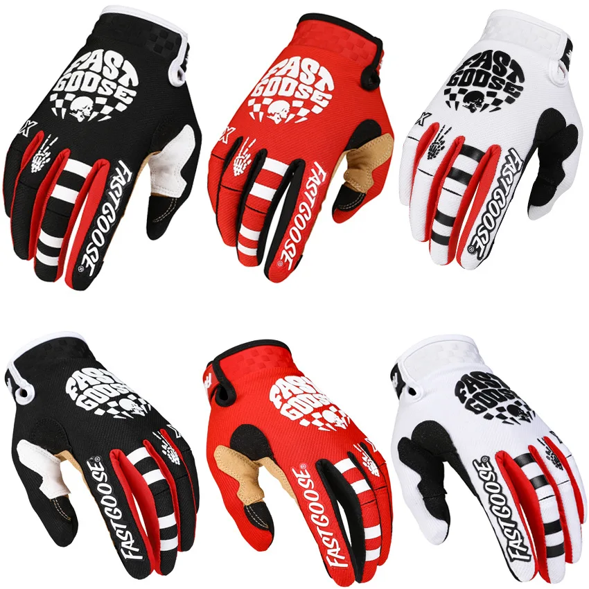 Лидер продаж велосипедные аксессуары перчатки с полным пальцем и сенсорным экраном для мотоцикла