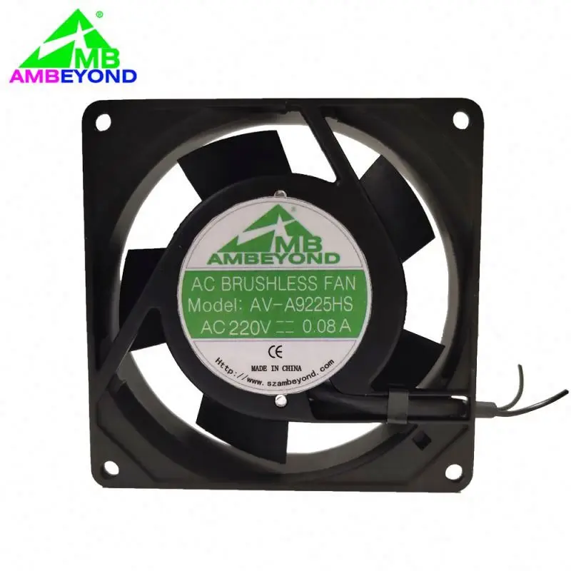 Aluminum blade 92x92x25mm AC Axial High Performance cooling Radiator 90x90 fan