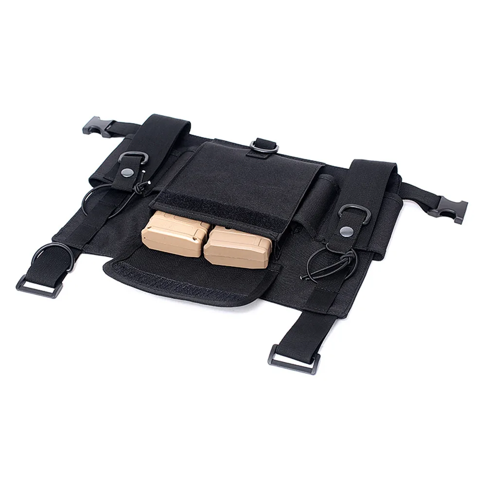 Vulture Chest Rig Tactical MOLLE Chest Rigs for Outdoor Hunting Hiking Radio Pouch Magazine Holster EDC Pouches