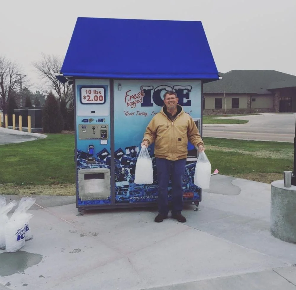 automatic bagging and bulk sell outdoor ice vending machine for sale ice cube machine