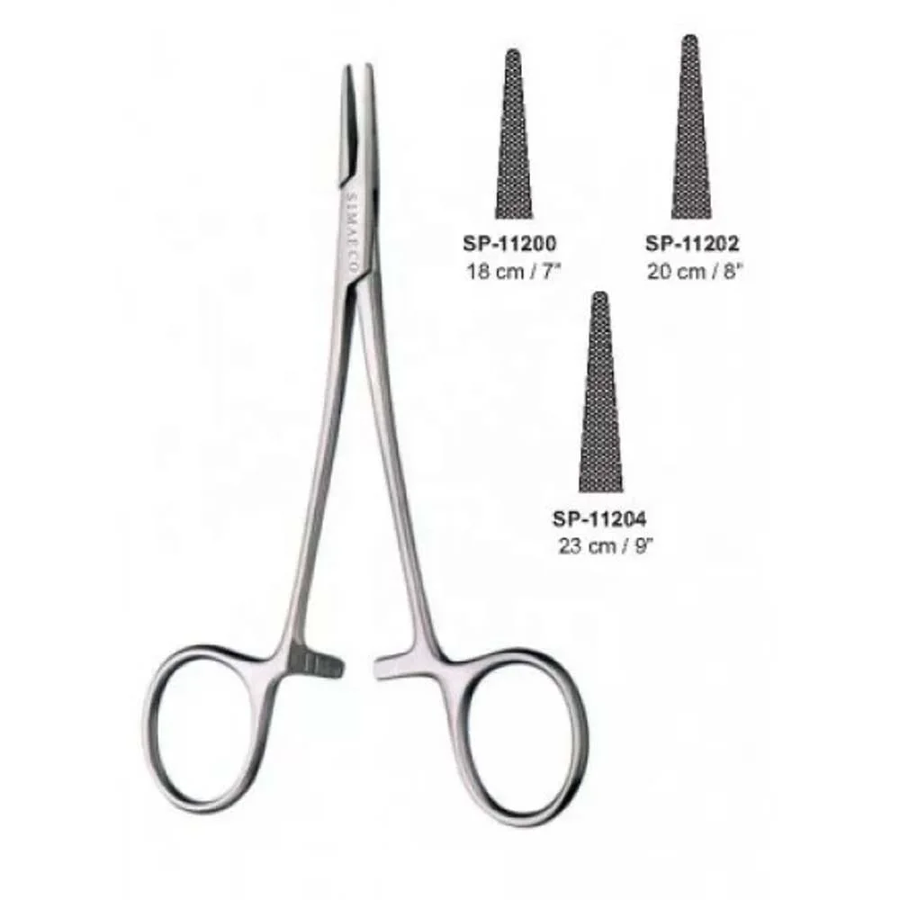 DERF T/C Needle Holder 12cm Electric Stainless Steel Surgical Instrument the Basis of Power Source